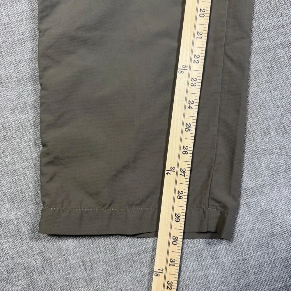 The North Face Basin Convertible Pants Mens 36 Short NWOT Taupe Green Hiking